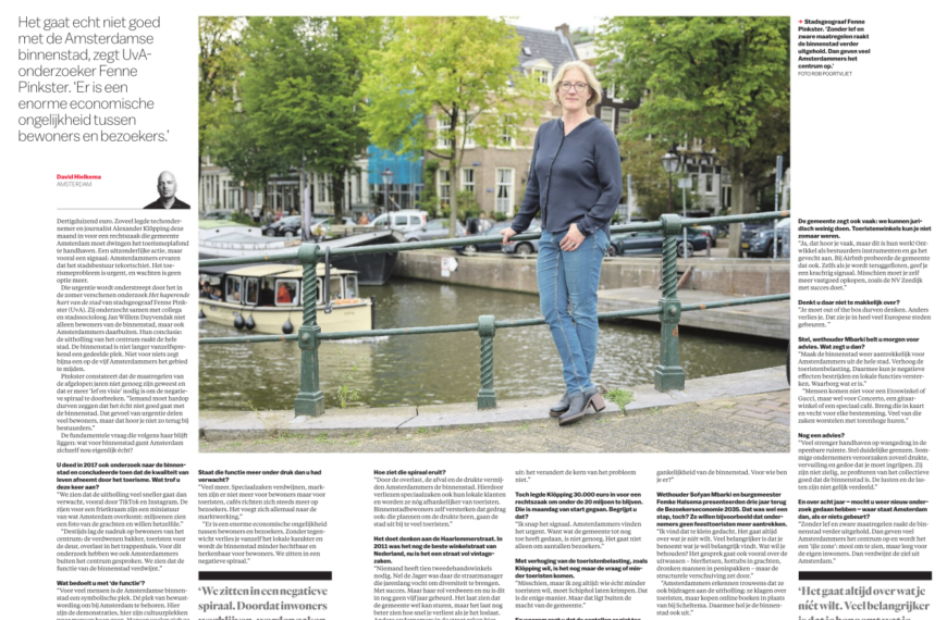 De functie van de Binnenstad…